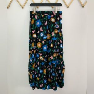 Kate Spade Floral Garden Cloqué Skirt Size Large
